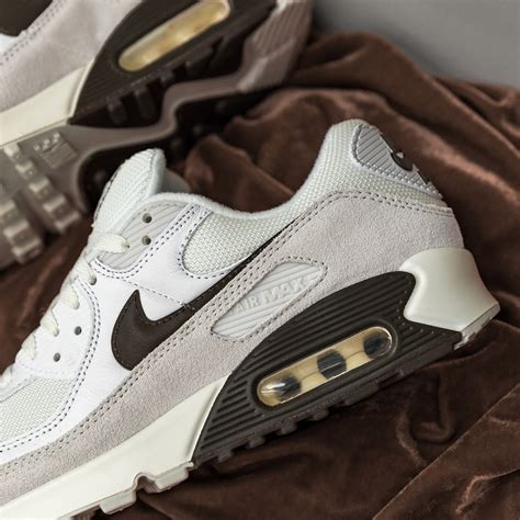 nike air max 90 weiß grey wolf stoff herren|air max 90 baroque brown.